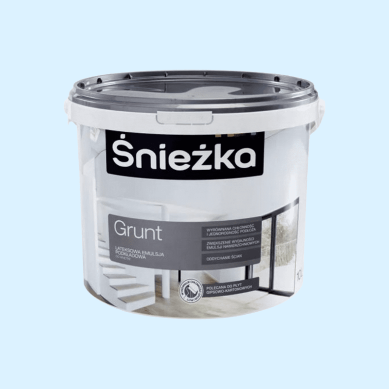 Emulsja podkładowa Śnieżka Grunt biała 10 l