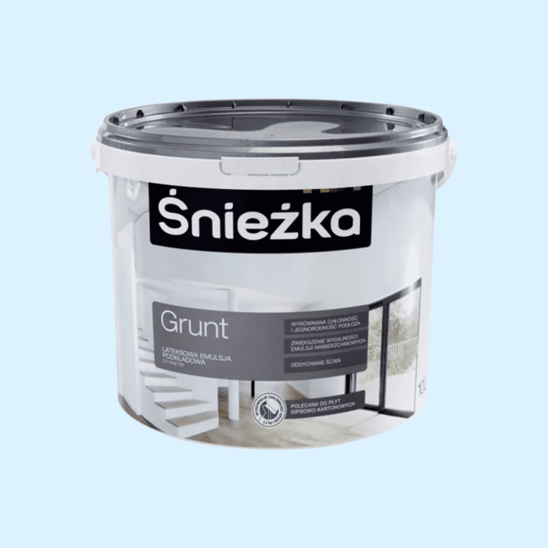 Emulsja podkładowa Śnieżka Grunt biała 10 l